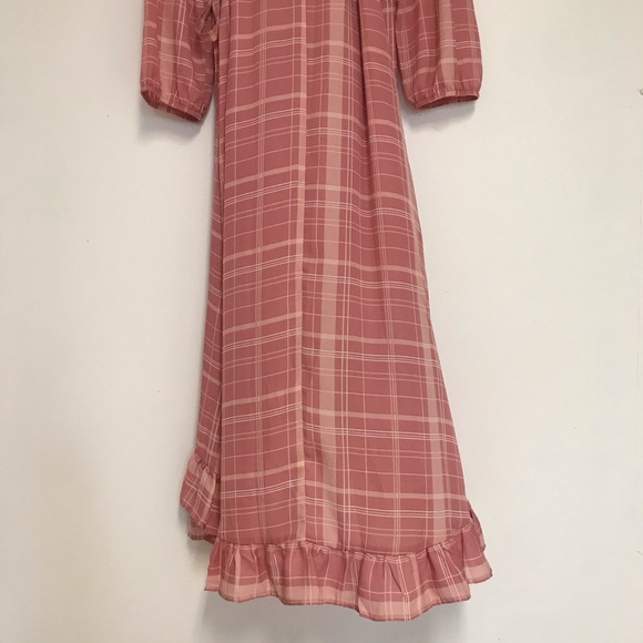 NWT Leticia Plaid Wrap Dress - Picture 12 of 12